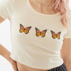 Butterfly Baby Tee